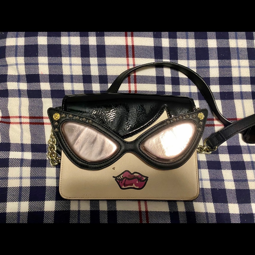 Betsey Johnson sunglasses crossbody bag